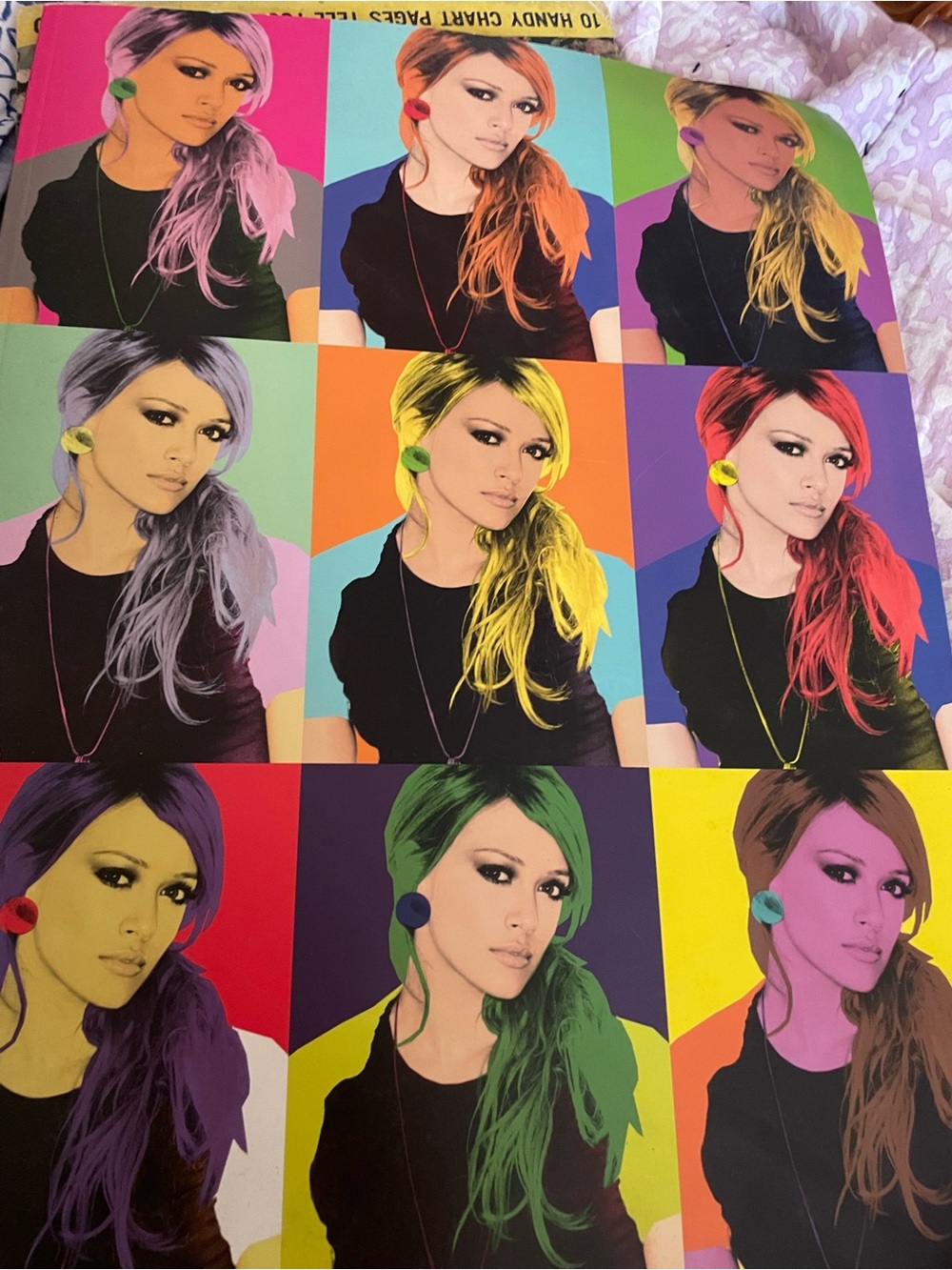 Hillary Duff 2005 concert brochure
